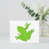 Carte Postale Grenouille verte (Debout devant)