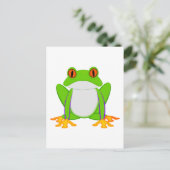 Carte Postale Grenouille verte (Debout devant)