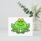 Carte Postale Grenouille verte (Debout devant)