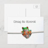Carte Postale Grenouille verte - Hang... (Devant / Derrière)