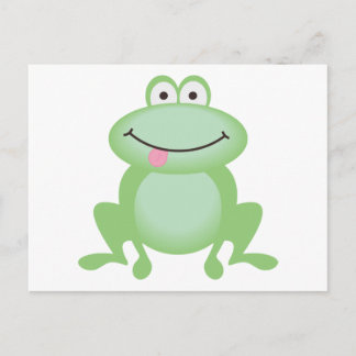 Carte Postale Grenouille verte Luttle