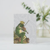 Carte Postale Grenouille vintage Prince Charming (Debout devant)