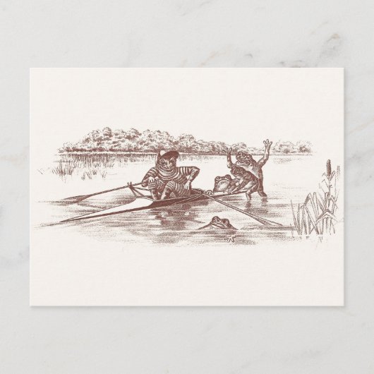 Carte Postale Grenouilles (Devant)