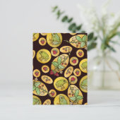 Carte Postale Grenouilles fraises pour toujours (Debout devant)