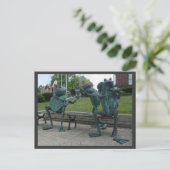 Carte Postale Grenouilles musicales (Debout devant)