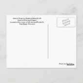 Carte Postale Grenouilles musicales (Dos)