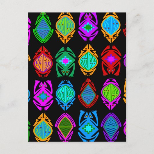 Carte Postale Grenouilles sauteuses (Devant)