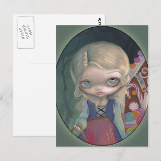 Carte postale "Gretel" (Devant / Derrière)