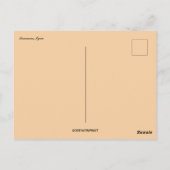 Carte Postale Grèves et Plantes à Damas Syrie (Dos)