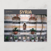 Carte Postale Grèves et Plantes à Damas Syrie (Devant)
