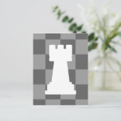 Carte Postale Grey chessboard (Debout devant)
