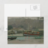 Carte Postale Grey Day Fisherman's Quay (Devant / Derrière)