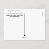 Carte postale Grey Fox (Dos)