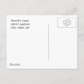 Carte postale Grey Open house (Dos)