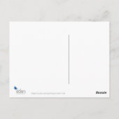 Carte Postale Grey squerrl with nut art painting postcard (Dos)