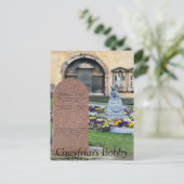 Carte Postale Greyfriars Bobby, Édimbourg (Debout devant)