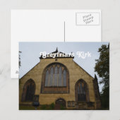 Carte Postale Greyfriars Kirk (Devant / Derrière)