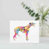 Carte Postale Greyhound (Debout devant)