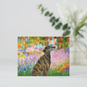 Carte Postale Greyhound (br2) - Jardin (Debout devant)