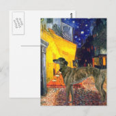 Carte Postale Greyhound (br8) - Terrasse Café (Devant / Derrière)