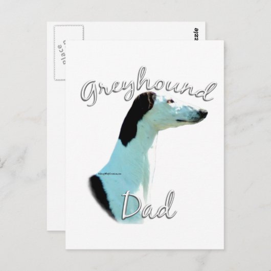 Carte Postale Greyhound Papa 2 (Devant / Derrière)