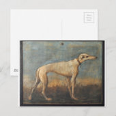 Carte Postale Greyhound par Giovanni Domenico Tiepolo (Devant / Derrière)