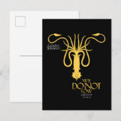 Carte Postale Greyjoy Sigil - Nous ne semons pas (Devant / Derrière)