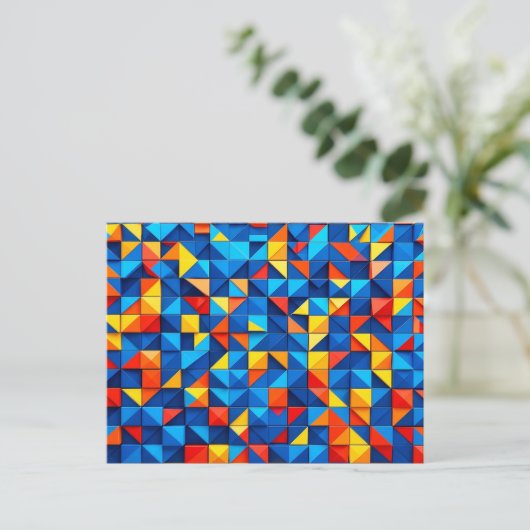 Carte Postale Grid Fragments (Debout devant)