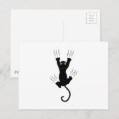 Carte Postale griffes de chat gato com garras (Devant / Derrière)