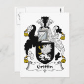 Carte Postale Griffin Family Crest (Devant / Derrière)