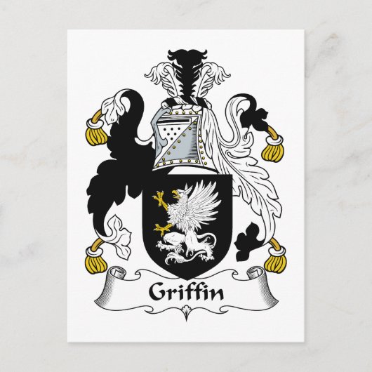 Carte Postale Griffin Family Crest (Devant)