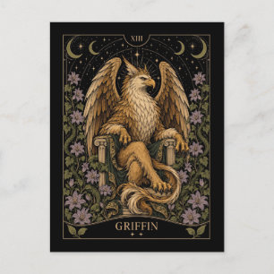 Carte Postale Griffin, Tarot Art Starlit