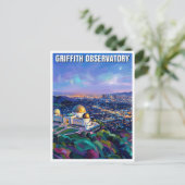 Carte Postale Griffith Observatory (Debout devant)