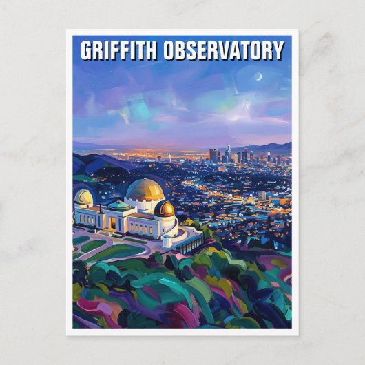 Carte Postale Griffith Observatory (Devant)