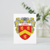 Carte Postale Griffiths Blason (Mantelé) (Debout devant)