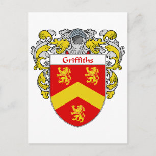 Carte Postale Griffiths Blason (Mantelé)