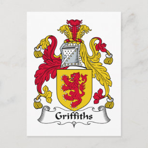 Carte Postale Griffiths Family Crest