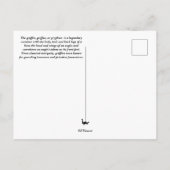 Carte postale Griffon (Dos)