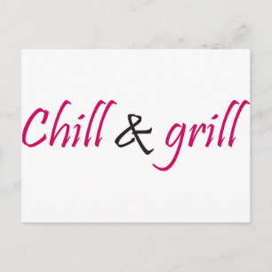 Carte Postale Grill