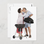 Carte Postale Grill chaud (Devant / Derrière)