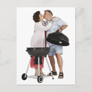 Carte Postale Grill chaud