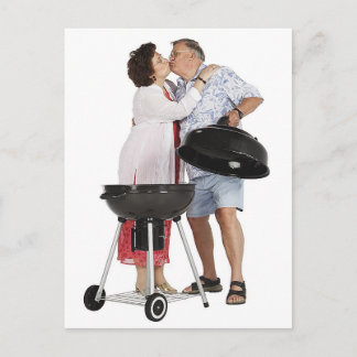 Carte Postale Grill chaud