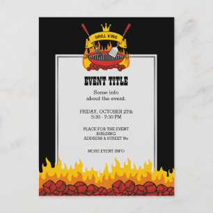 Carte Postale Grill King