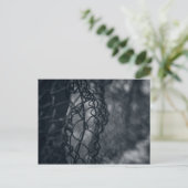 Carte Postale Grille de clôture métallique fine art (Debout devant)