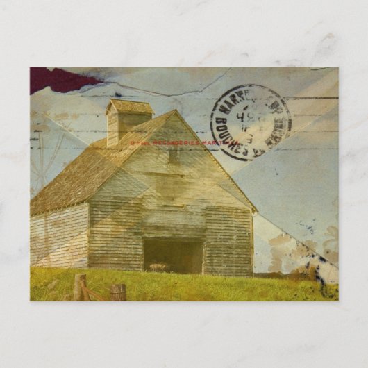 Carte Postale Grille de maïs (Devant)