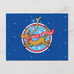 Carte Postale Grille   Max Merry Grinchmas !