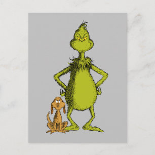 Carte Postale Grille   Position max. et Grinch