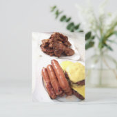 carte postale grillin (Debout devant)
