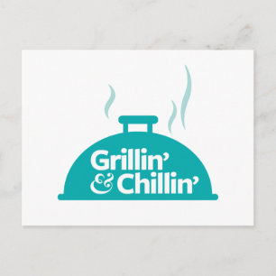 Carte Postale Grillin' & Chillin'