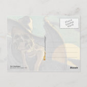 Carte Postale Grim Reaper attend avec Scythe (Dos)